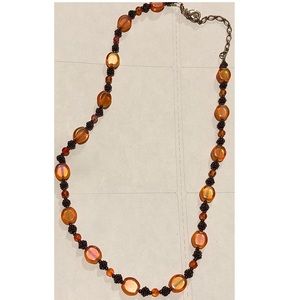 Handmade beaded necklace